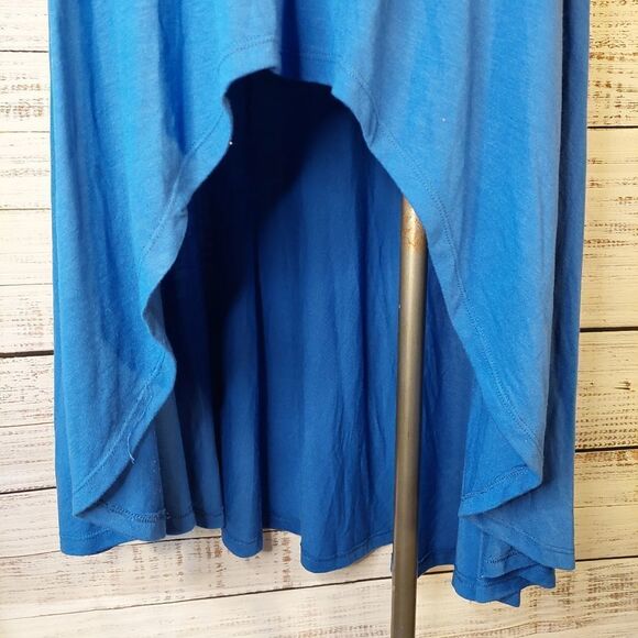 Woman's High-Low Blue Skirt sz Small - Picture 5 of 10